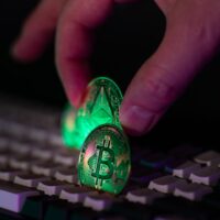 暗号通貨ウォレットの実例写真