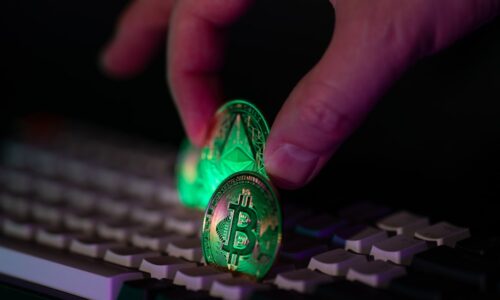 暗号通貨ウォレットの実例写真
